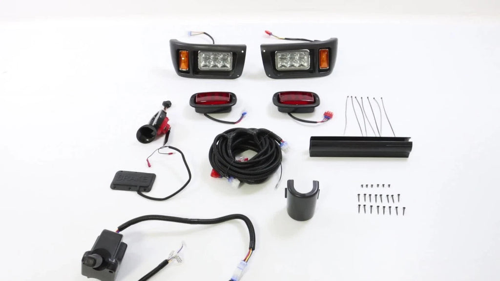 LED Headlight and Tail Light Kit for Club Car DS (1993–Present)