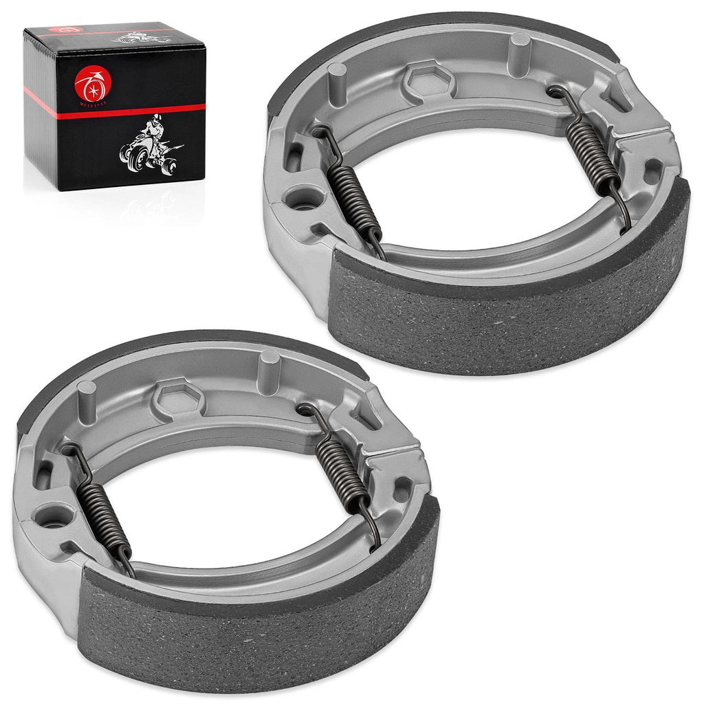 2X Brake Shoes for Yamaha Badger 80 YFM80 (1992–2001) Breeze 125 YFA-1 (1989–2004)