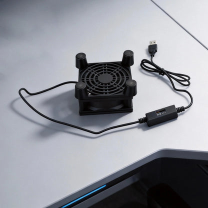 USB 80mm Cooling Fan for Airflow Management (Home/Industrial)