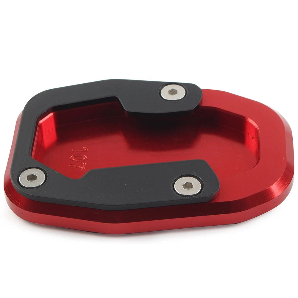 Motorcycle Side Stand Enlarger Plate Aluminum Alloy For Ducati desert X 2022+