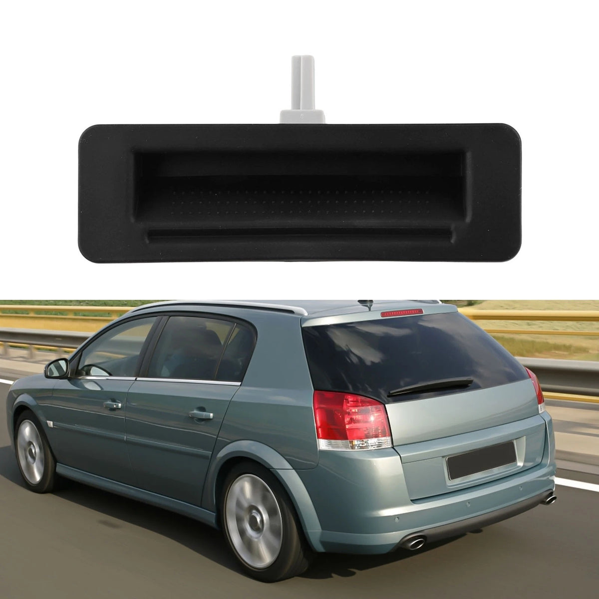 Tailgate Handle Strip 13266127 Compatible with For Vauxhall For Vectra C