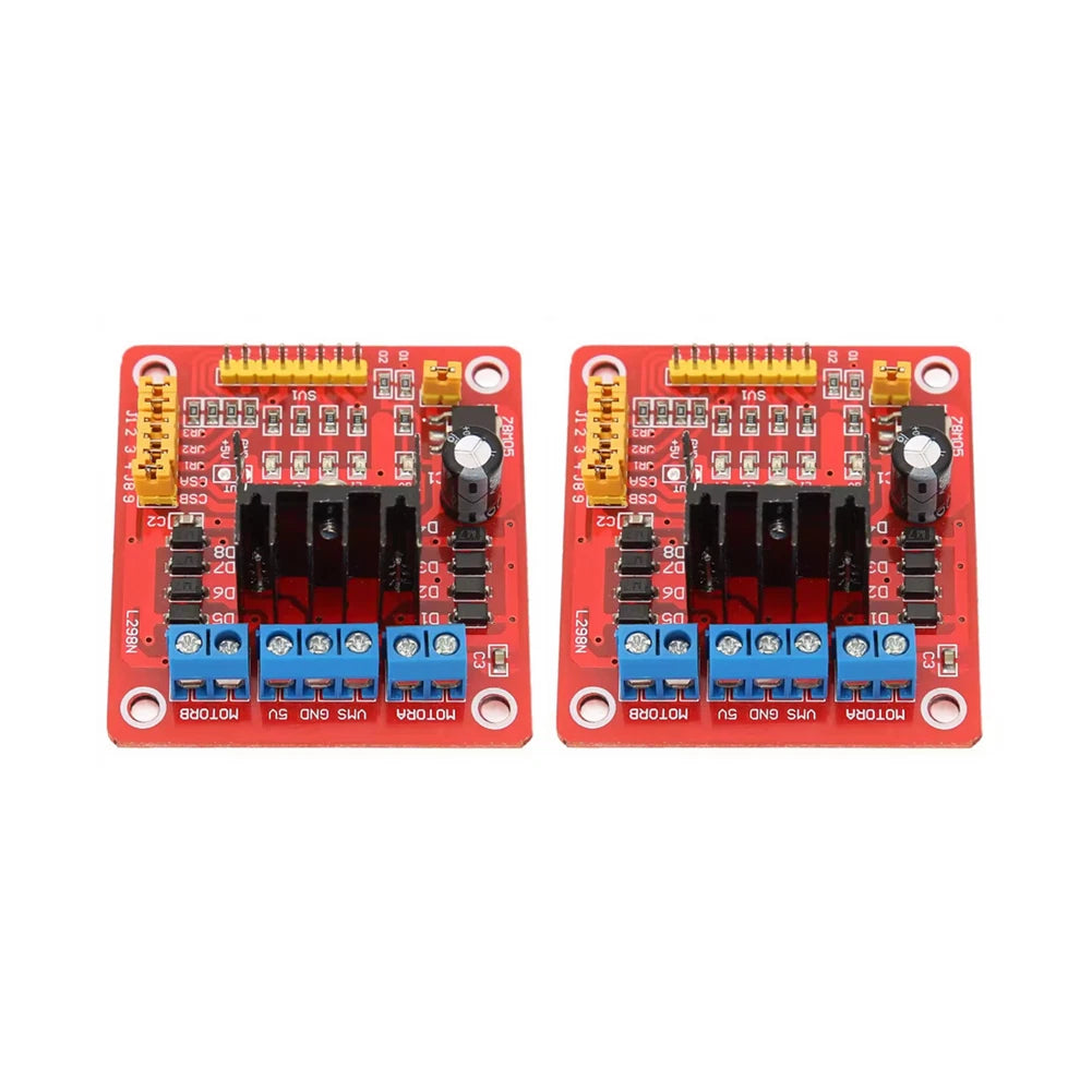 2X Motor Driver Board Module for Autonomous Navigation Vehicles DC Control