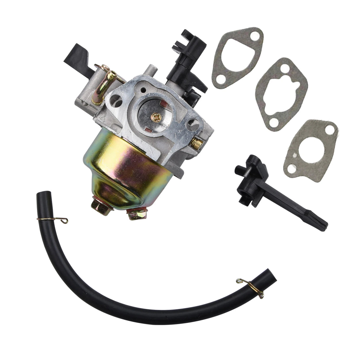 Carburetor Set for Loncin G160 G200 (196cc, 6.5hp)