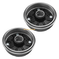 2X Front Brake Drum W/Bolts for Kawasaki Mule 500 550 (KAF300) 41038-1238