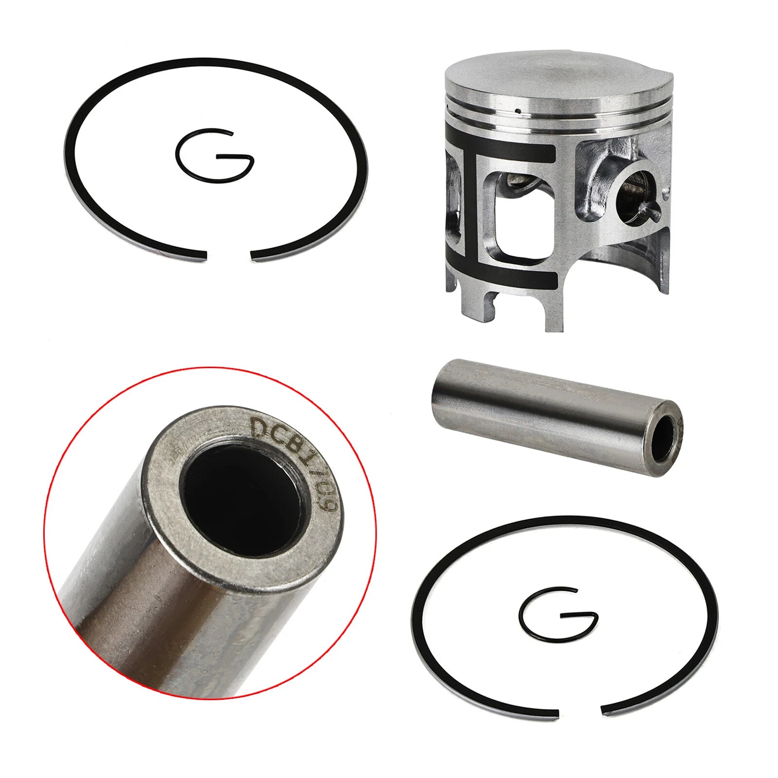 Piston & Rings Set for Yamaha Blaster 200 (1988–2006) 66mm