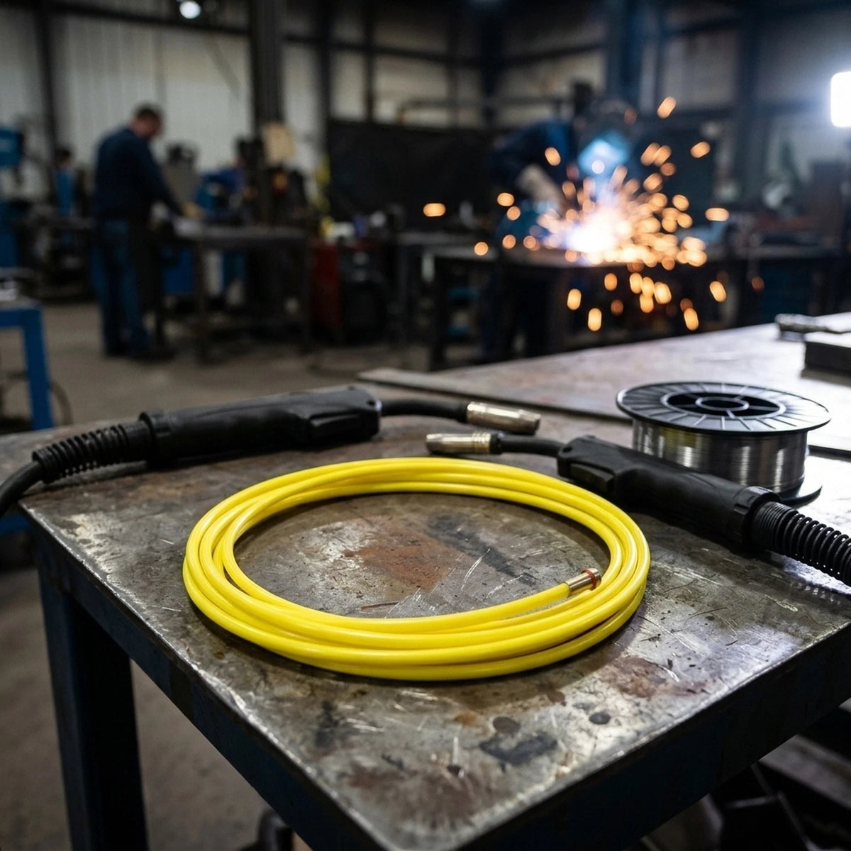 MIG MAG Liner Hose Welding Torch Wire Connector for