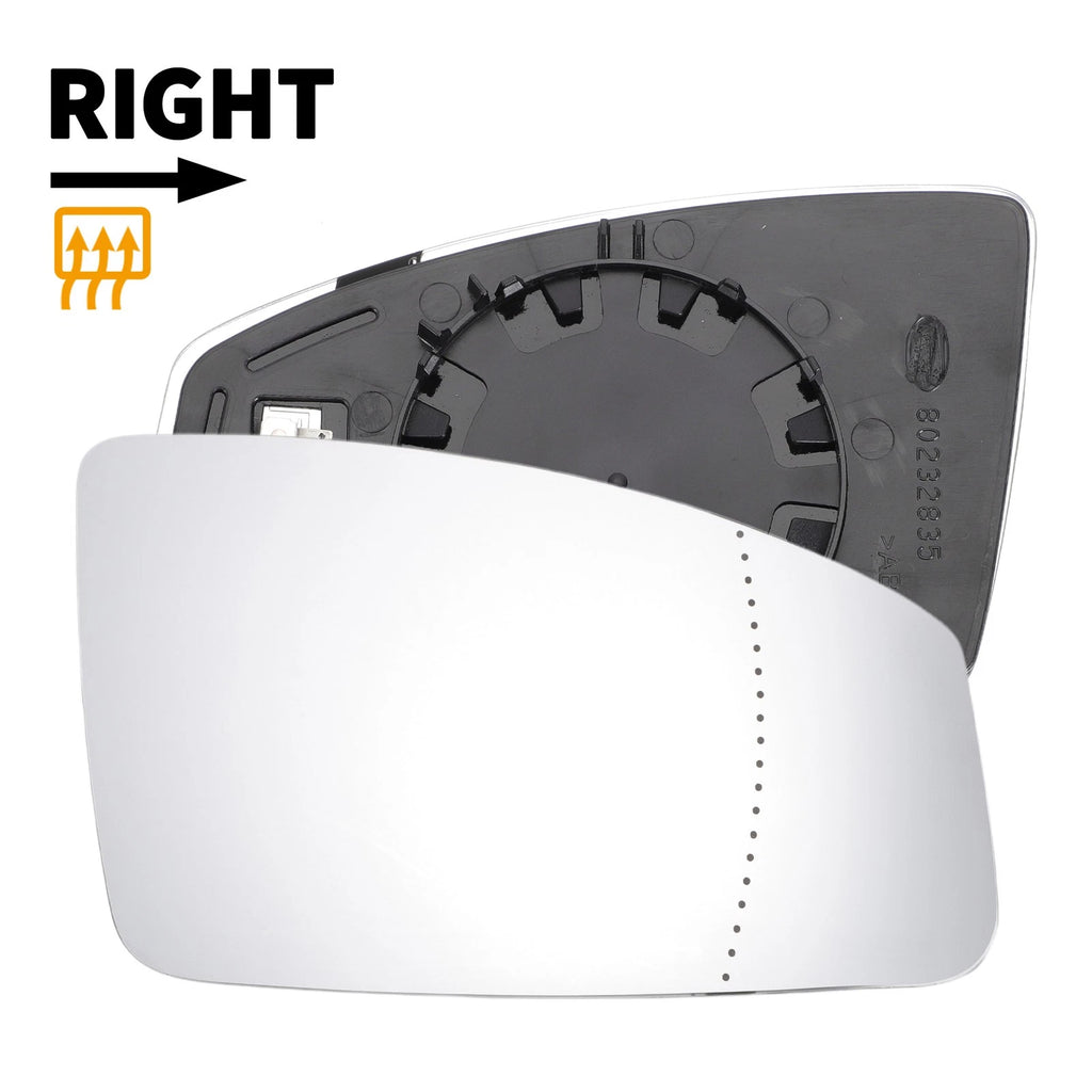 Heated Right Side Mirror Glass for Renault Espace (2002–2009)