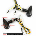 Mini Bullet Spherical Lens Turn Signal Indicator Light for Universal (T9)