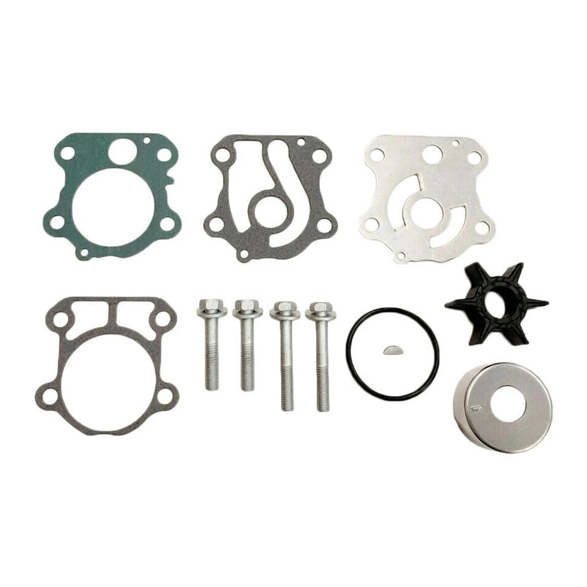 6H3-W0078-A0 Water Pump Impeller Repair Kit for Yamaha Outboard (50HP-70HP)