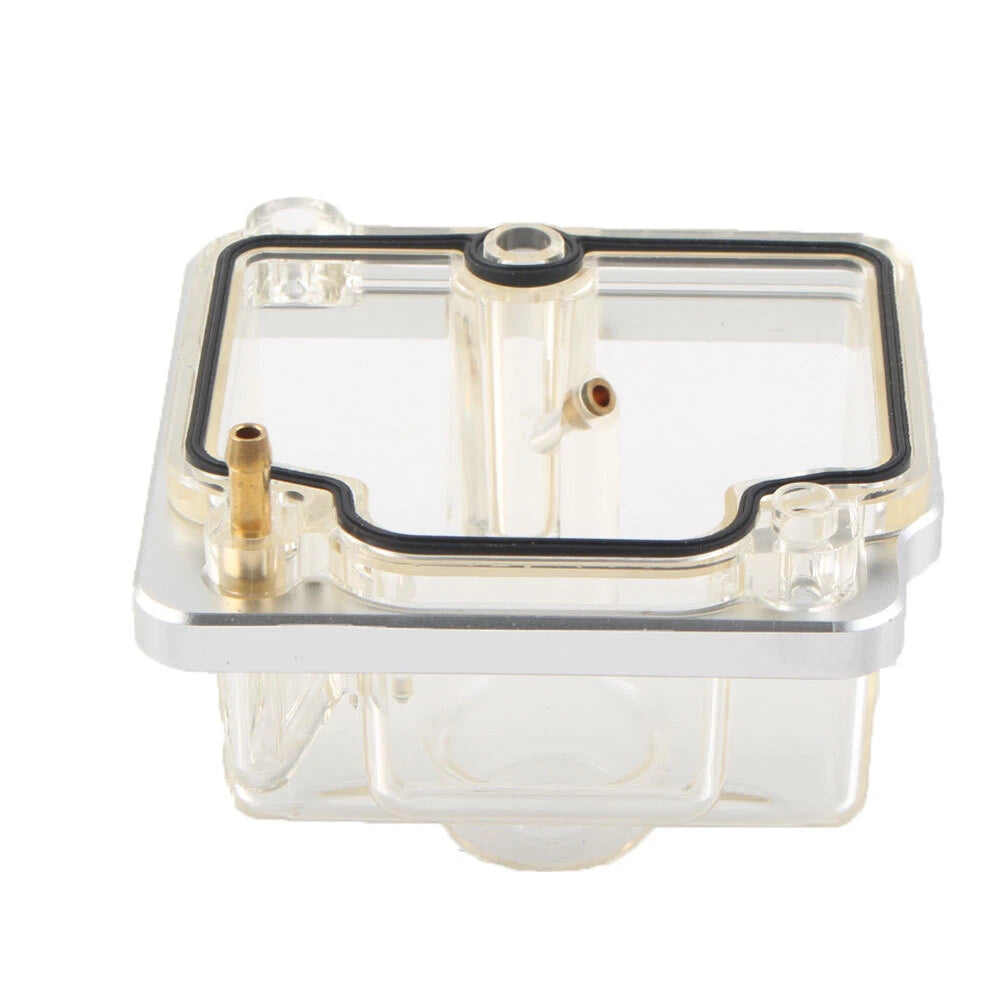 Transparent Carburetor Bottom Float Bowl for I/II/III Carb