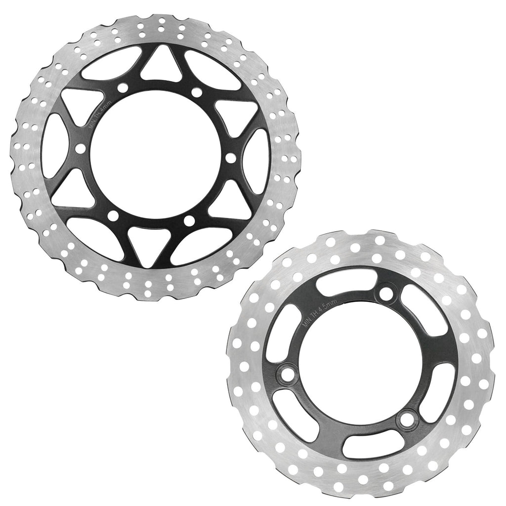 Brake Disc Rotor Front Rear Replacement for Kawasaki (2005–2015)