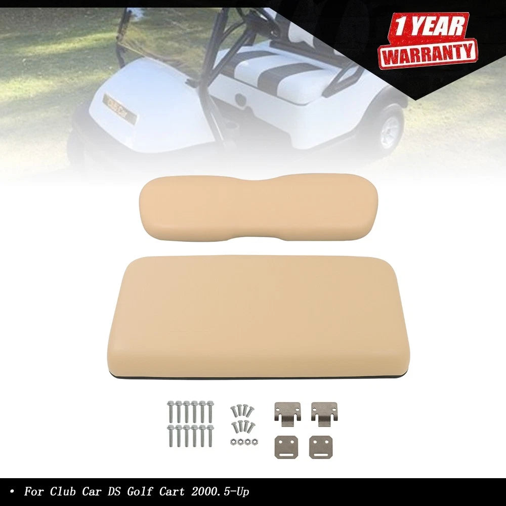 Front Seat Bottom + Back Assembly Kit for Club Car DS (2000.5–Present)