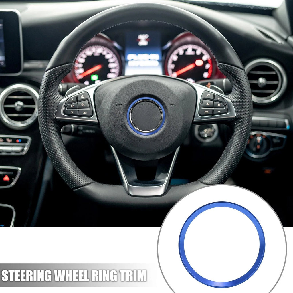 Steering Wheel Ring Cover Trim Replacement for Mercedes Benz C Class (2015–2021)