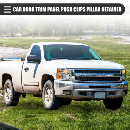 25 Pcs Door Trim Panel Push Clips Retainer for Chevrolet (No. 11519031)