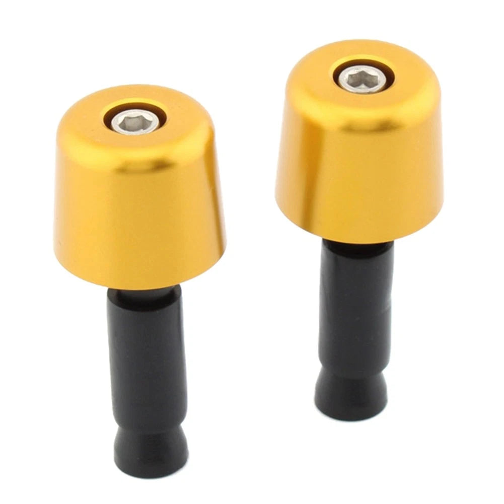 Handlebar Grips for Universal Motorcycle (1in/25.4mm) - Gold