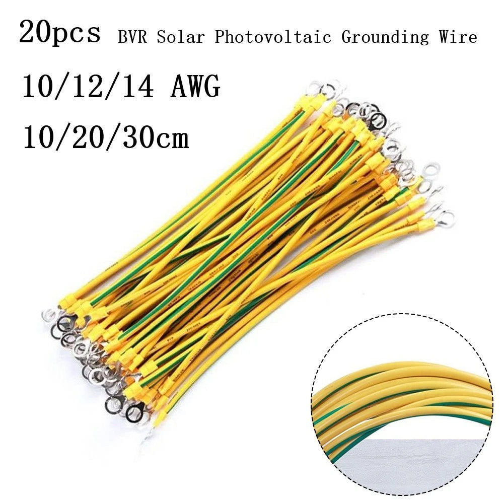 Ground Wire Accessories for Solar PV (10cm/20cm/30cm) Flexible Copper