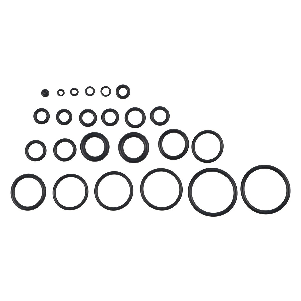 1020pcs Nitrile Rubber O Ring Assortment for Sealing Applications