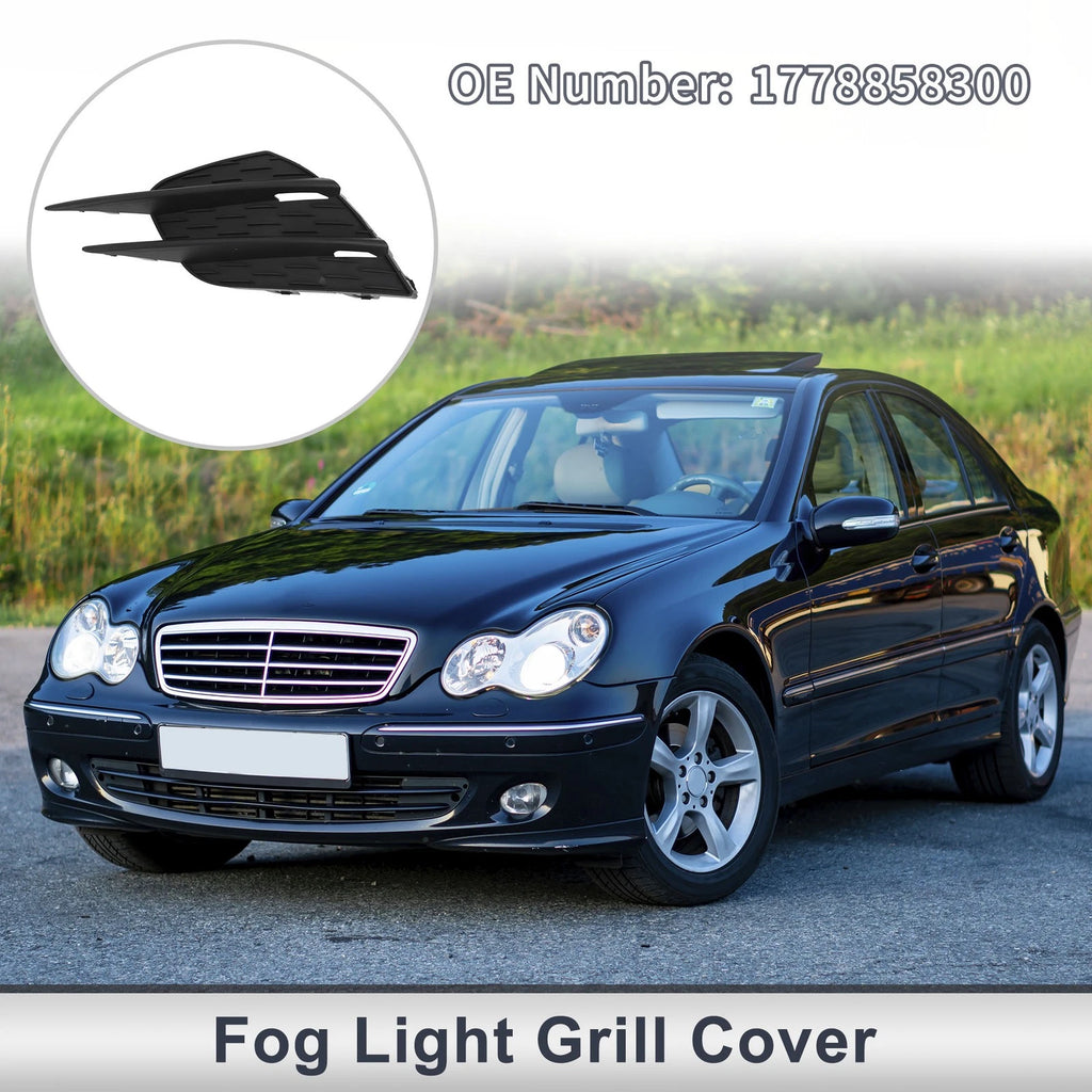 Front Left Fog Light Grill Replacement for Mercedes Benz W177 (2019–2020)