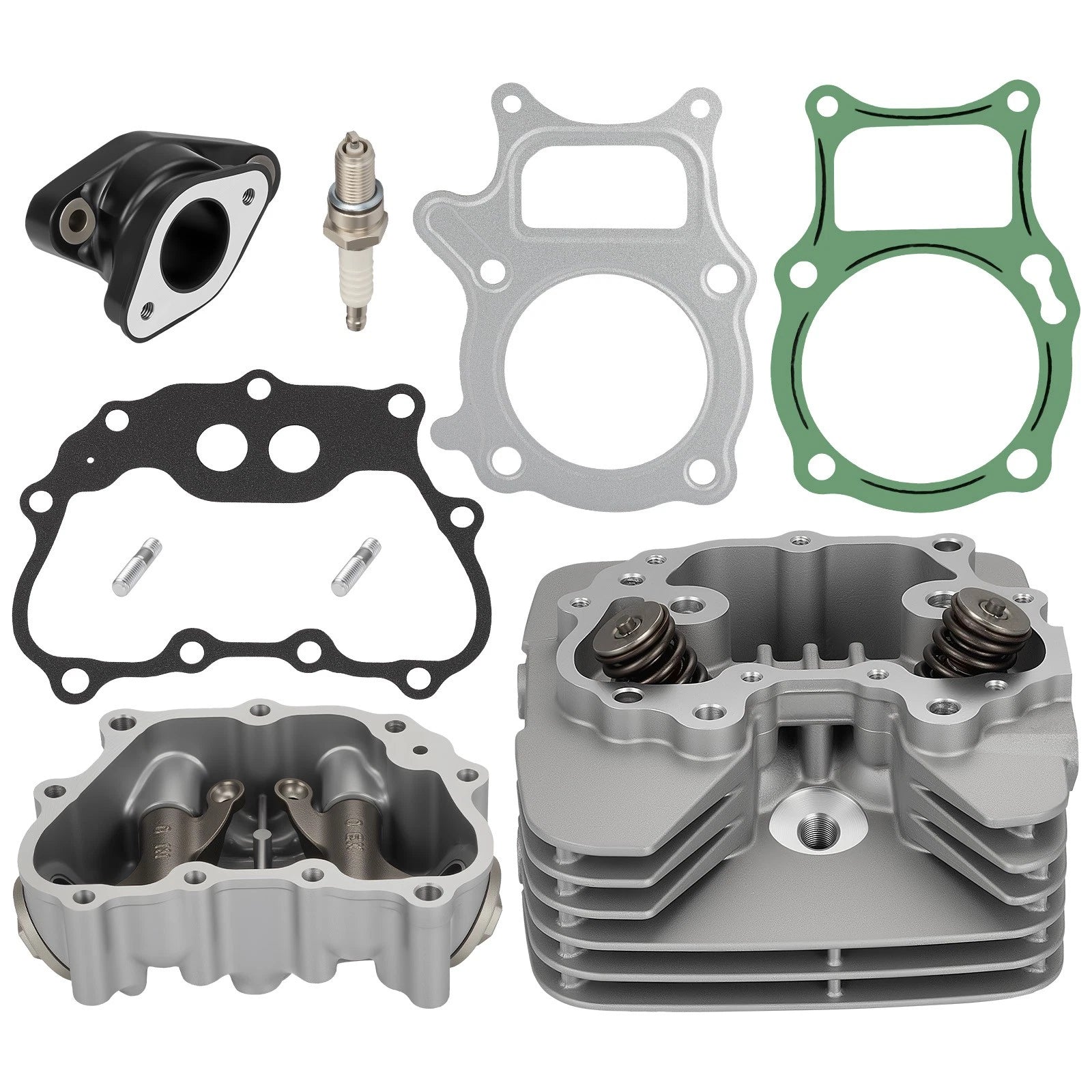 Cylinder Head Cover w/Gasket Kit for Honda Recon 250 TRX250TE TRX250TM (2002–2014)