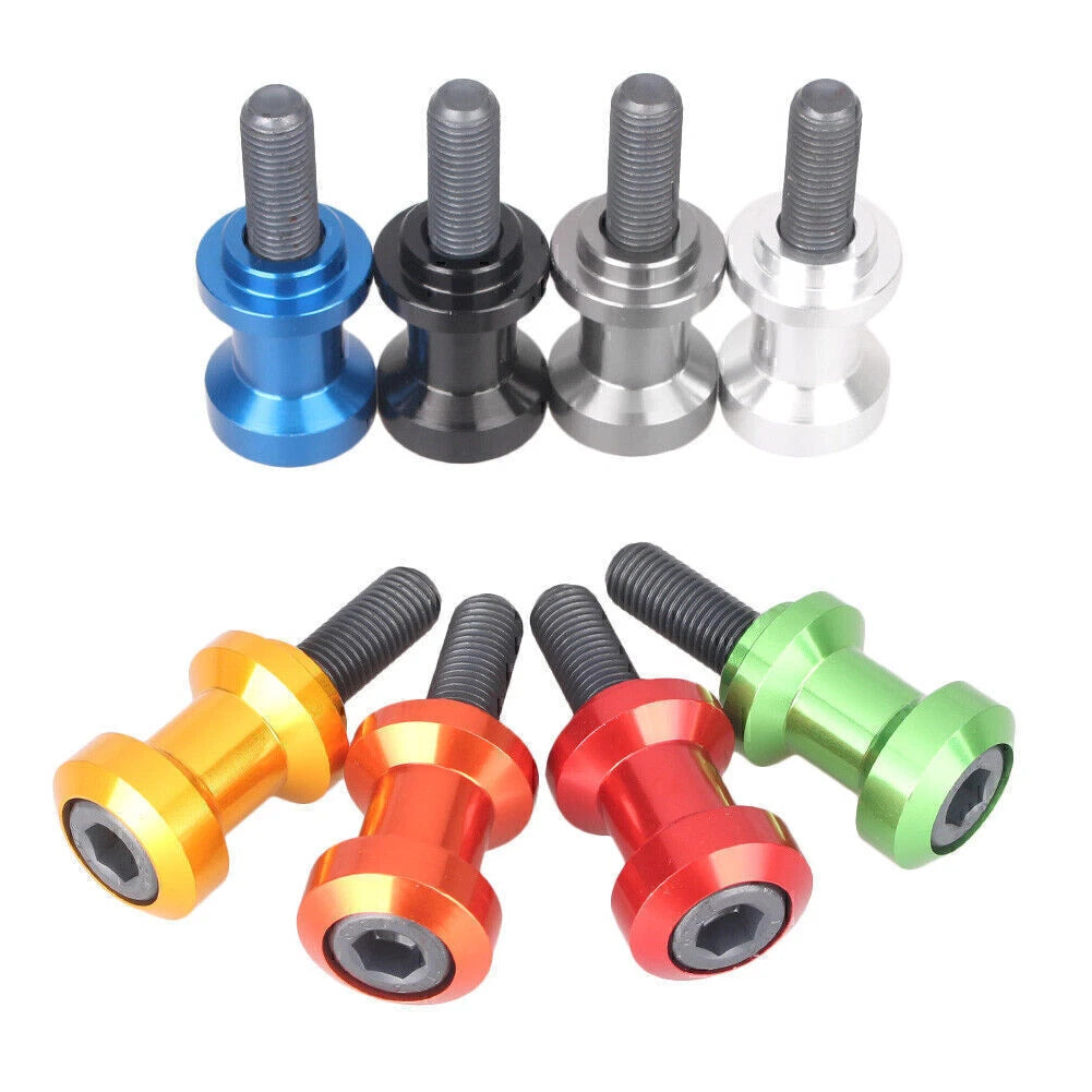 10mm Swingarm Spools Sliders for Kawasaki Yamaha Honda (Universal)