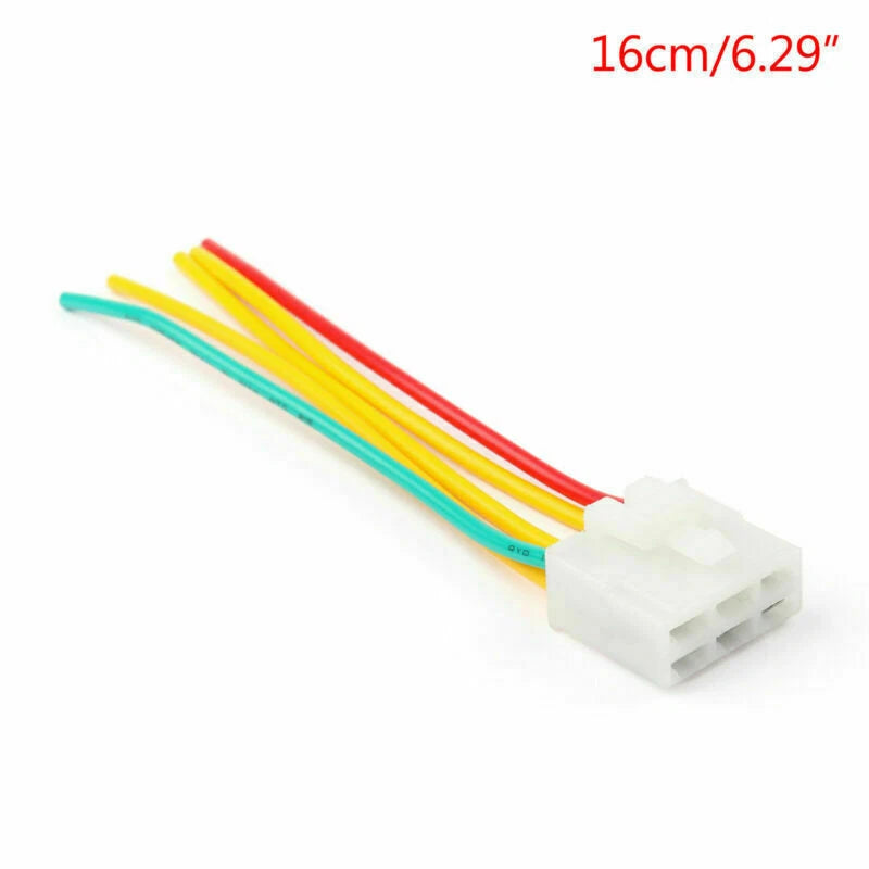 Regulator Rectifier Female Plug Connector for Yamaha XT660 FZ6 FZ6N FZ6S (2004–2009)
