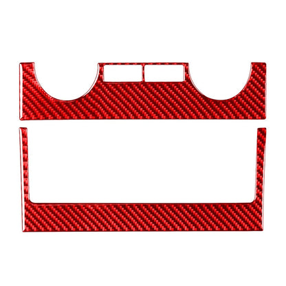 Set of 2 Conditioner Switch Panel Cover Trim for Toyota Tundra (2014–2021) RED