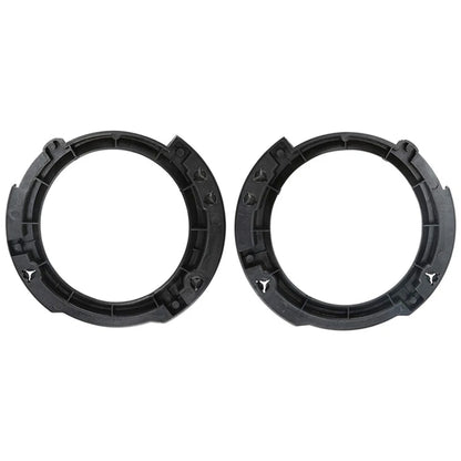 2Pcs Headlight Mount Bracket Ring Bucket Base for Jeep Wrangler JK (2007–2018)