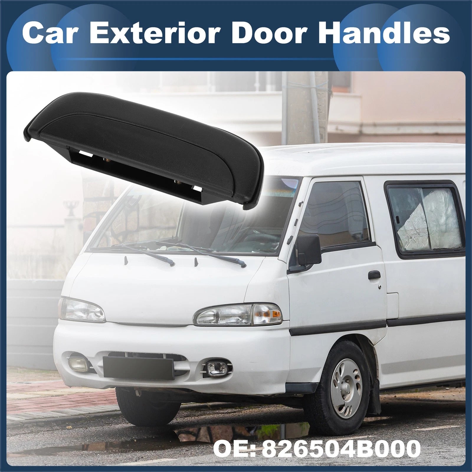 Car Exterior Door Handle Front Left Replacement for Hyundai Porter (1993–1997)