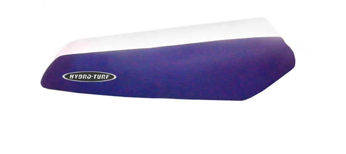 Seat Cover for Kawasaki 750 SS/Xi (White Vinyl/Purple Vinyl)