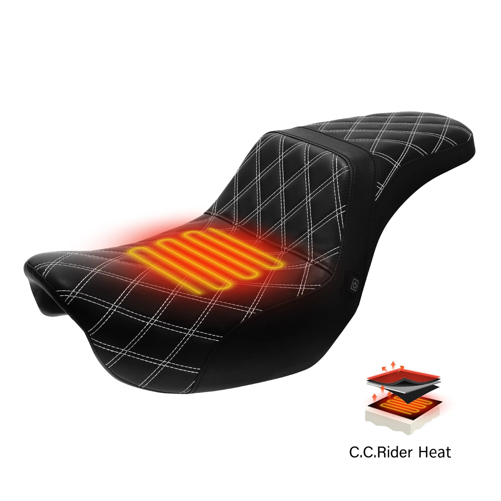 Heated Seats for Harley Dyna Street Bob (2006–2017)