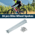 Spokes Nipple Replacement 14G 183mm for Bicycle Wheel Universal (Any Make)