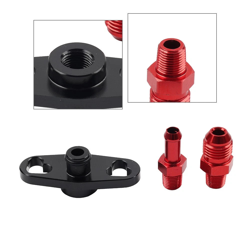 Fuel Pressure Regulator Adapter Kit for Toyota Nissan (1/8" NPT)