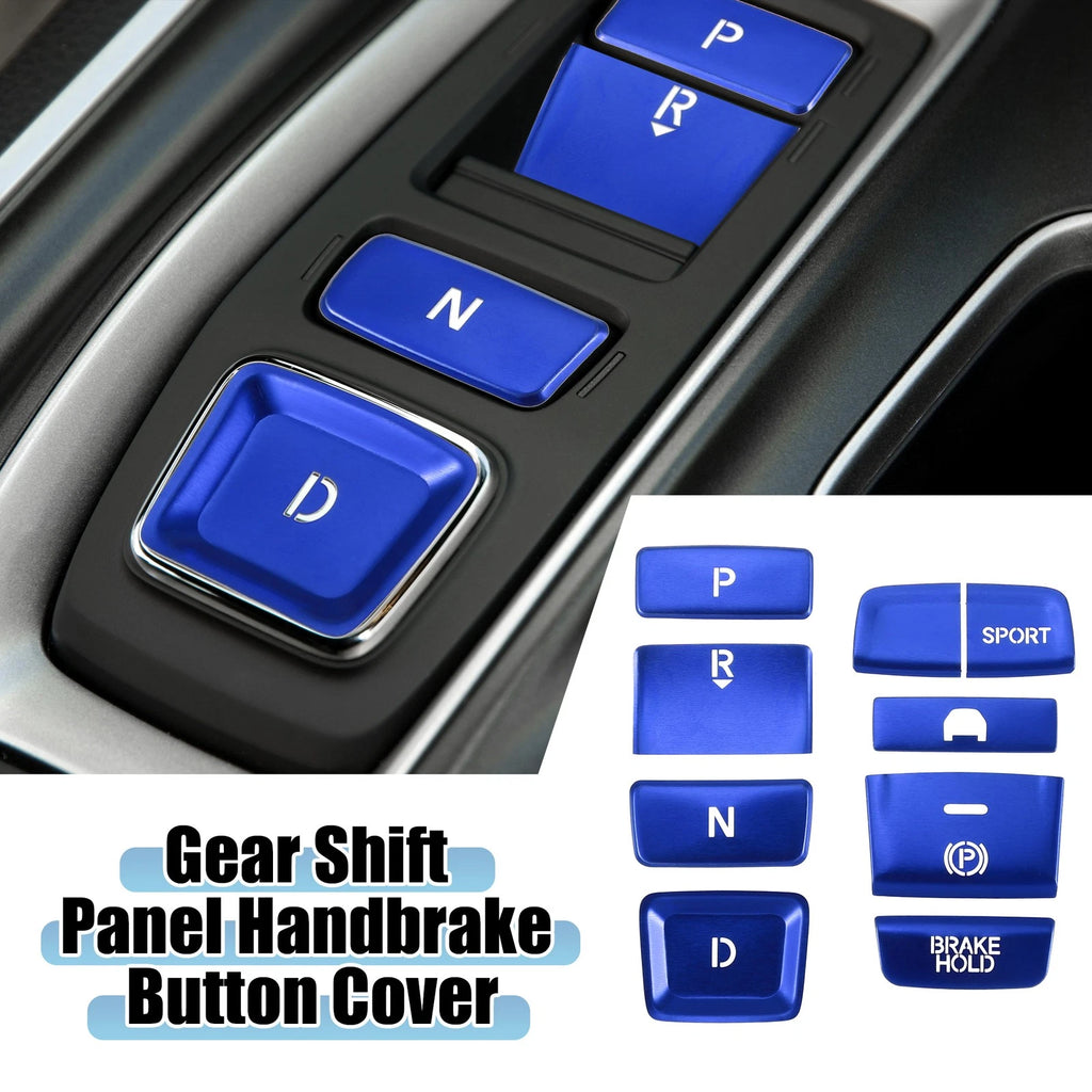 Gear Shift Panel Switch Button Covers Set for Honda Accord (2018–2022)