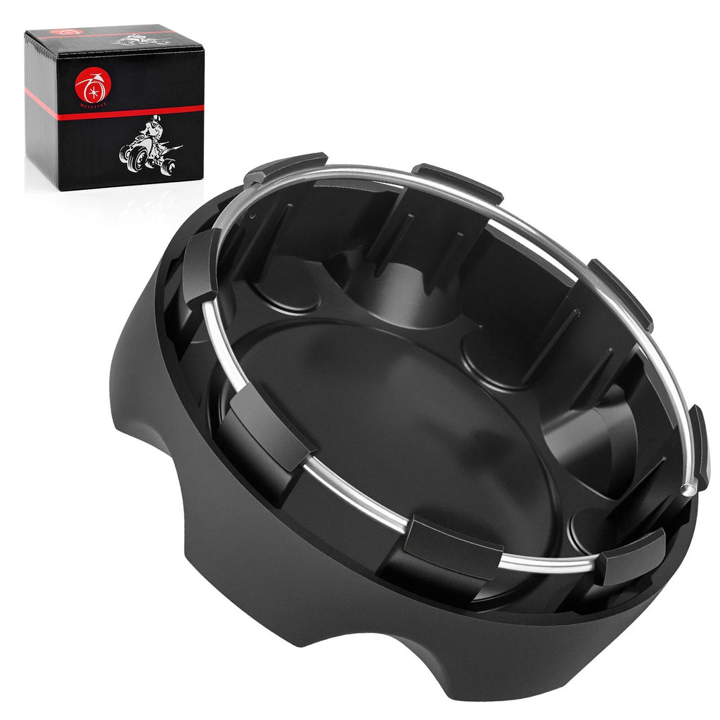 Set of 4 Black Rim Hub Caps for Polaris RZR XP 1000 (2017–2022) #1522853-655
