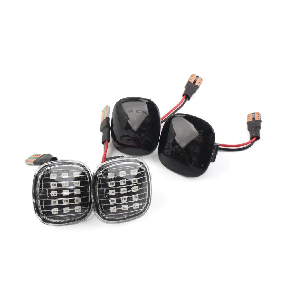 2pc Dynamic LED Side Marker Indicator Light for Audi A3 (2013–2020), SEAT Ibiza (2018–2021), Skoda Octavia (2013–2020)