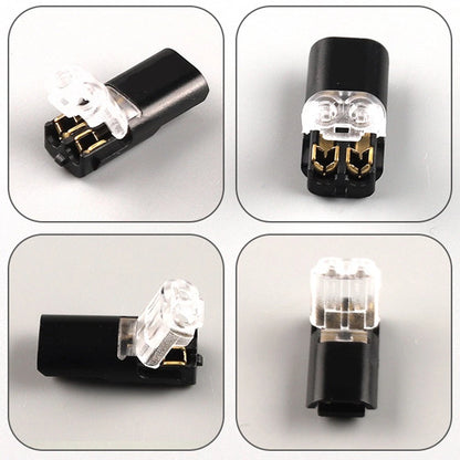 25 Pack Waterproof Dtype Cable Connectors for Vehicle Electrical Systems