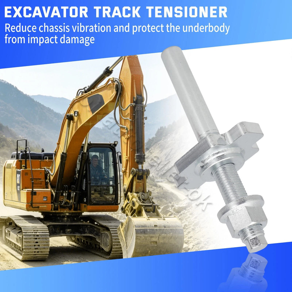 Track Tension Assembly for AGT Mini Excavator (1-1.8)