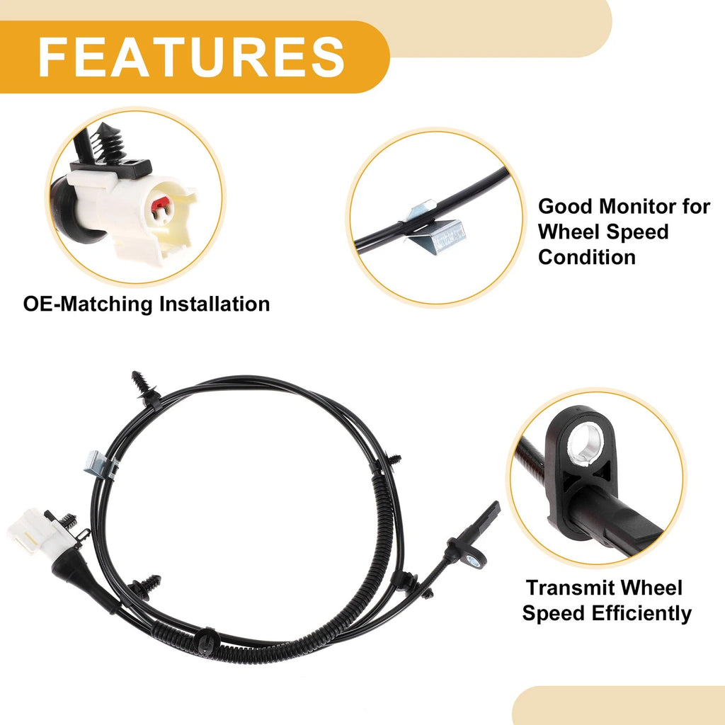 ABS Wheel Speed Sensor No.7F9Z2C190A for Ford Five Hundred (2005–2007)