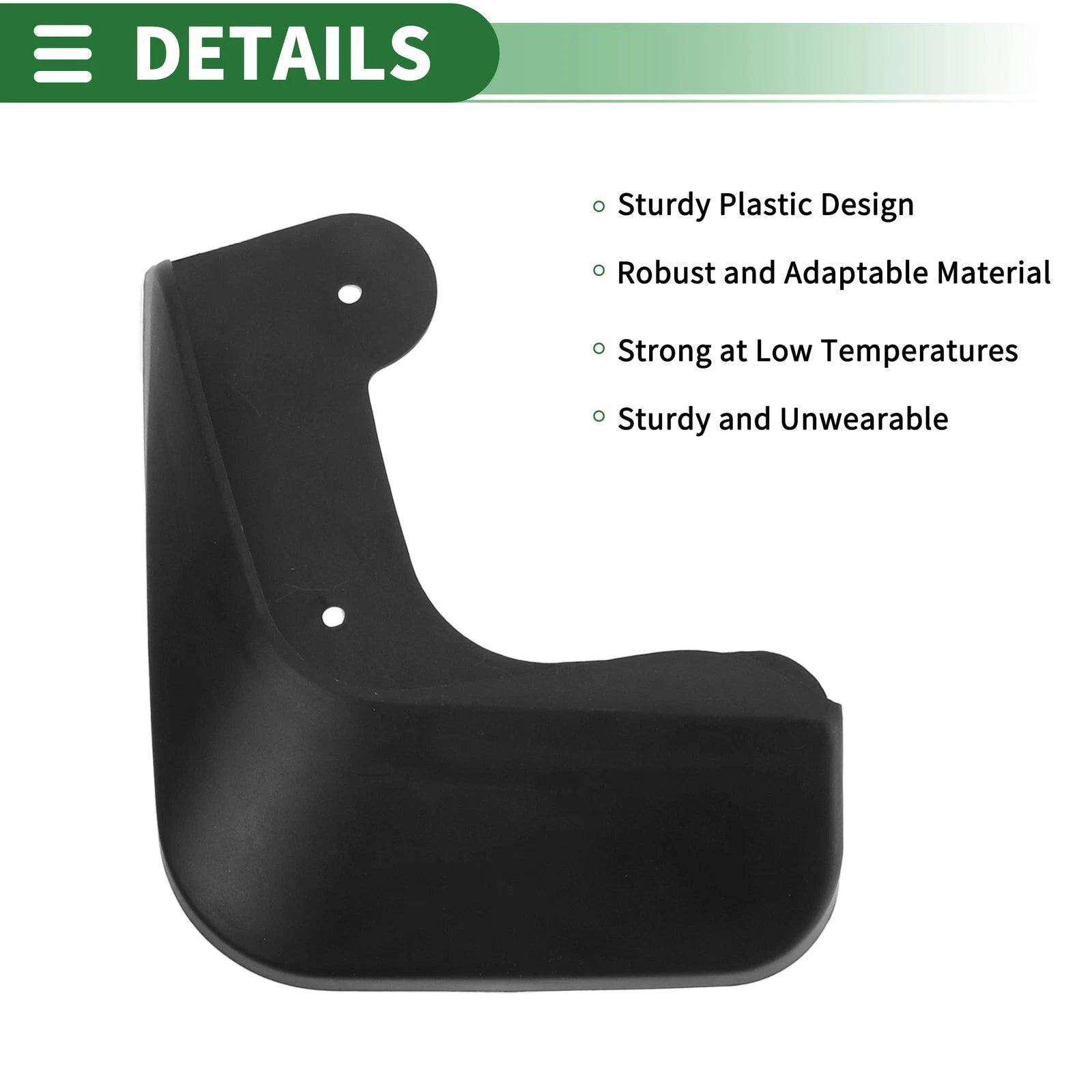 Mud Flaps Splash Guards for Kia Soul (2010–2013) W/ Mount Accessories