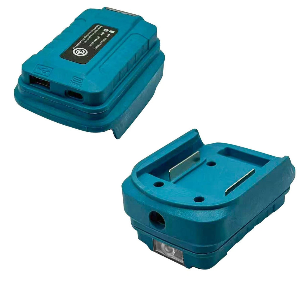 USB Charging Adapter for BL1830 BL1840 BL1815 Power Tools (21V to 5V)