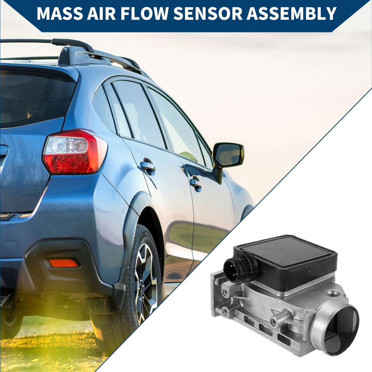 Mass Air Flow Sensor Replacement for BMW E30 E36 M40 M43 (1991–1999)