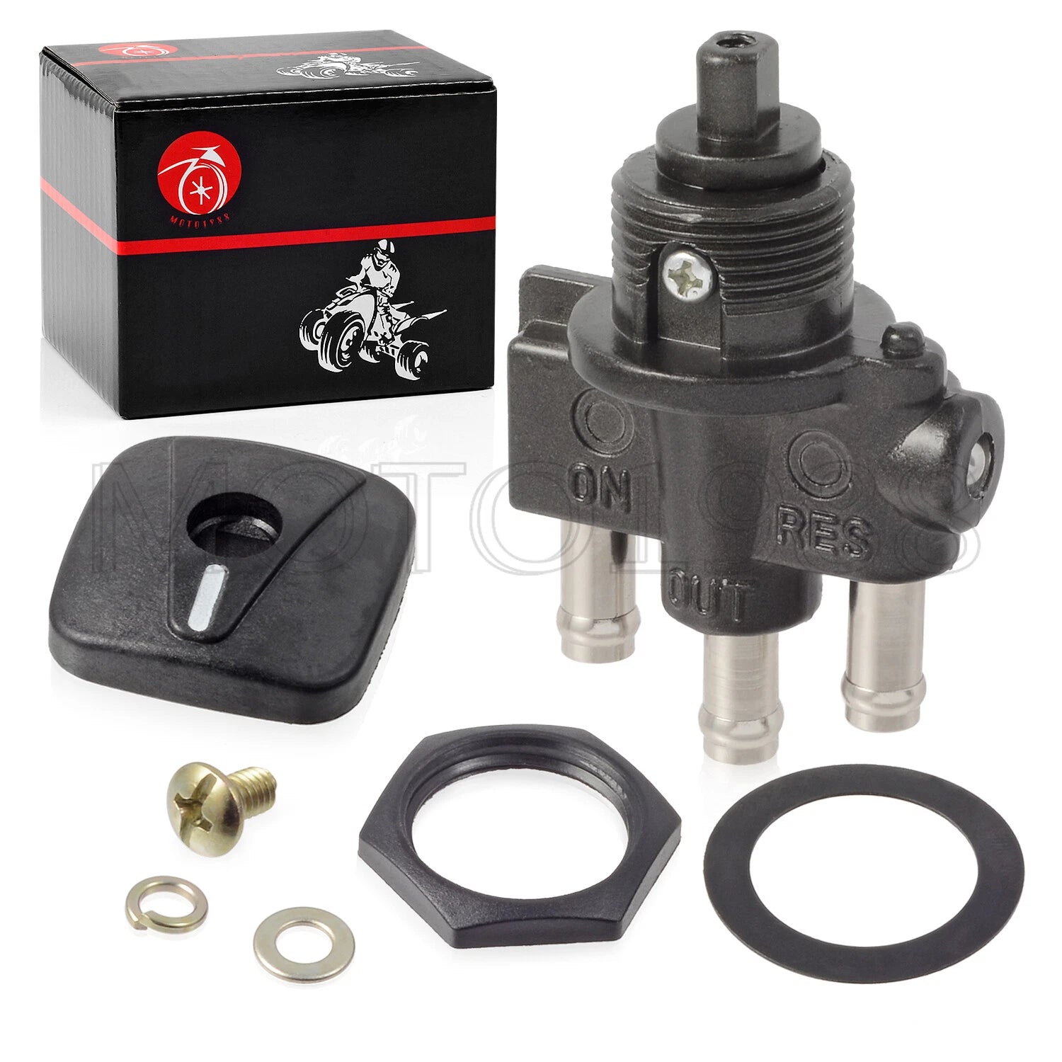 Fuel Cock Valve Petcock & Lever Nut for Yamaha WaveRunner GP1200 GP800R (1996–2004)