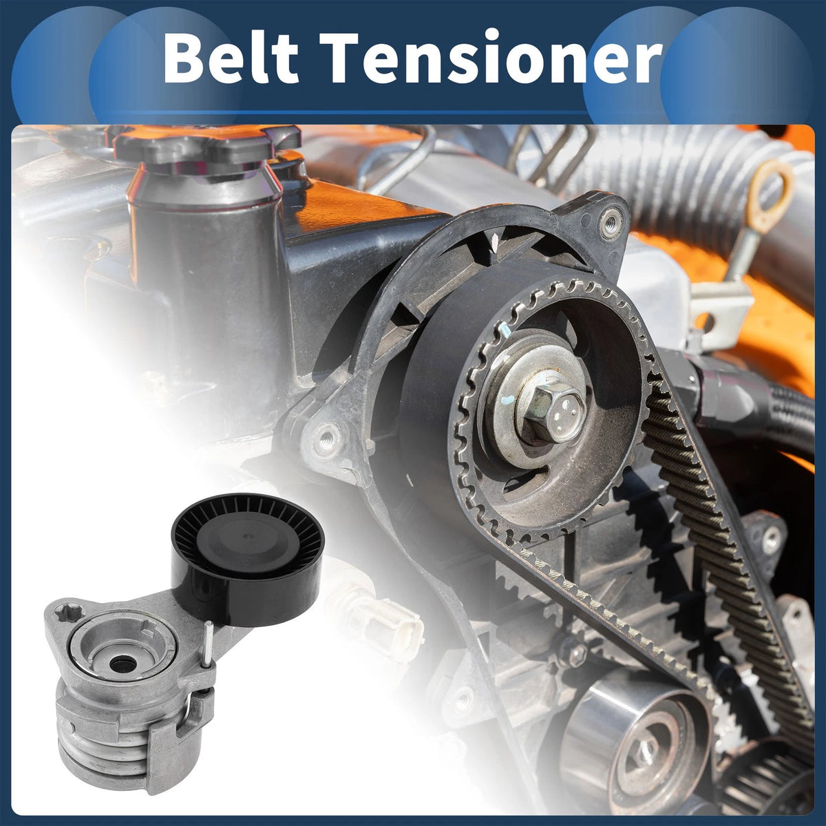 Belt Tensioner Replacement for BMW 128i Base 3.0L L6 (2008–2013)