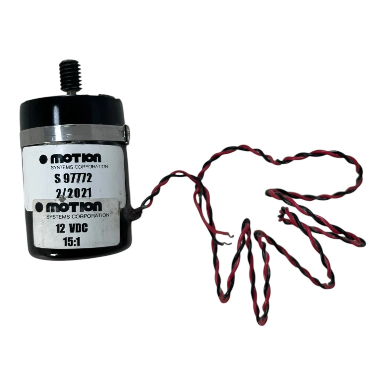 S-97772 Motor for Motion Systems Corp (2021) 12 VDC 15:1