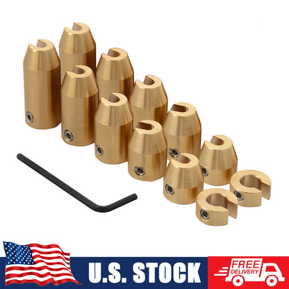 12 Pack Reusable Brass Spoke Balance Weights for Harley Road Street Electra Glide