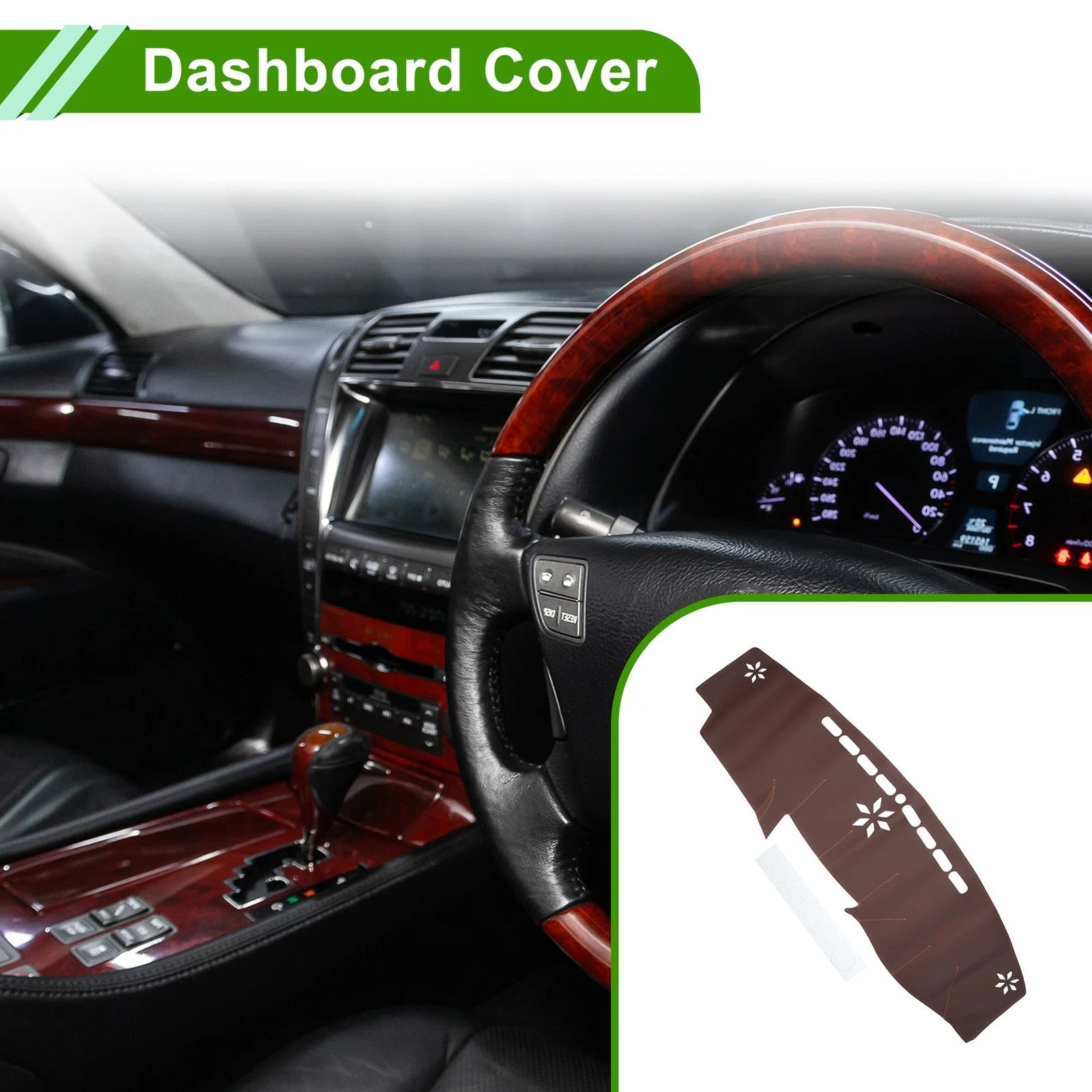 Dashboard Cover Mat for Lexus LS460 (2006–2011)