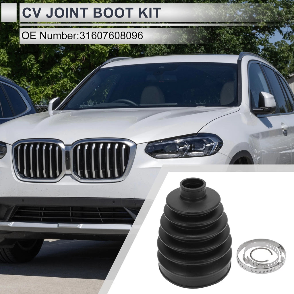 Outer CV Joint Boot Kit with Clamps for BMW X3 (2011–2017)