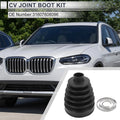 Outer CV Joint Boot Kit with Clamps for BMW X3 (2011–2017)
