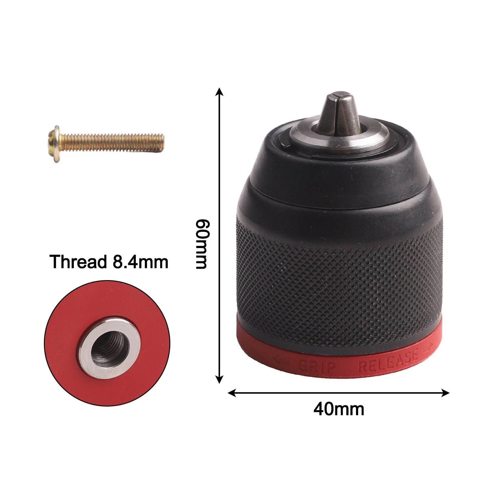 Keyless Hand Drill Chuck for