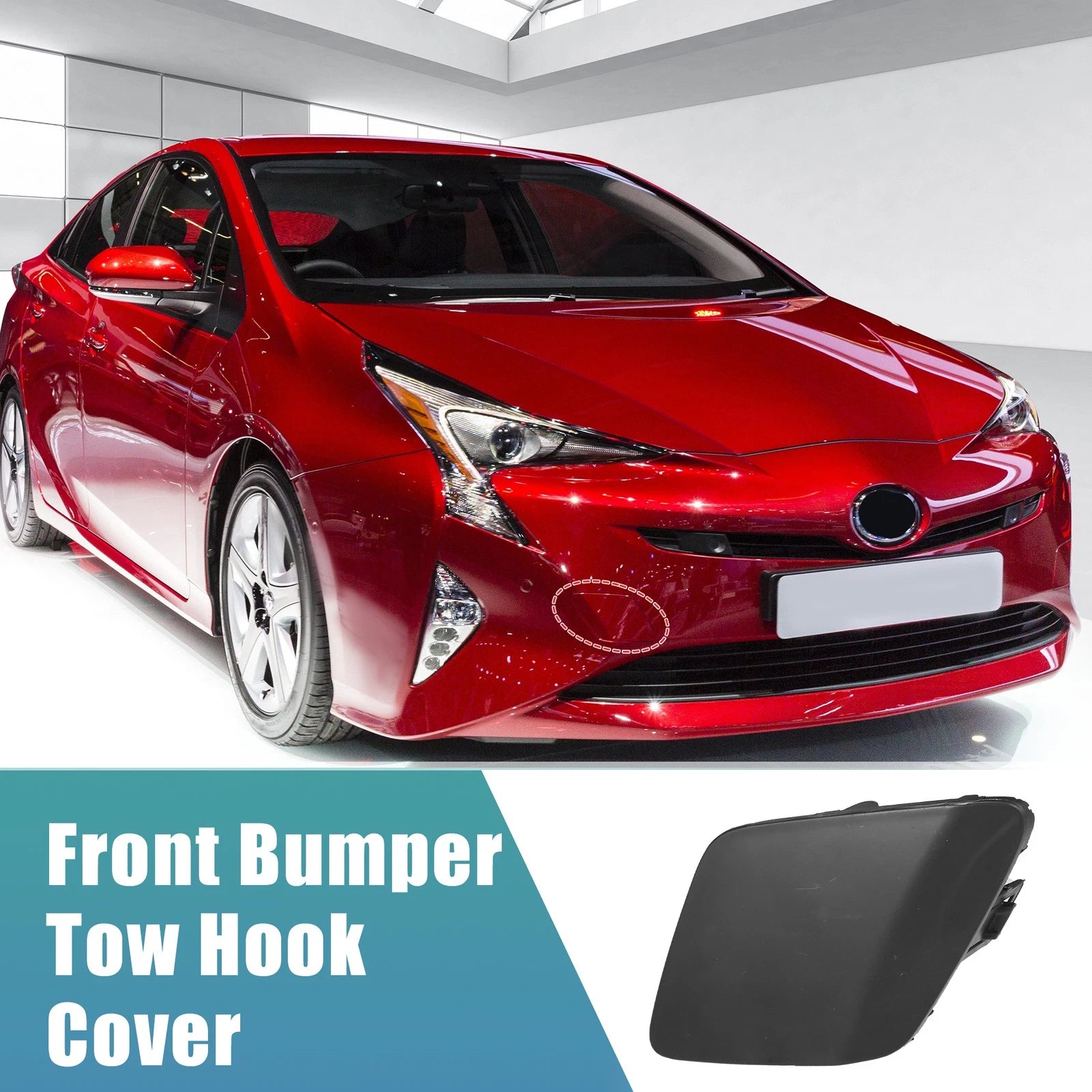 Front Left Tow Hook Cover Replacement for Toyota Prius (2016–2019)